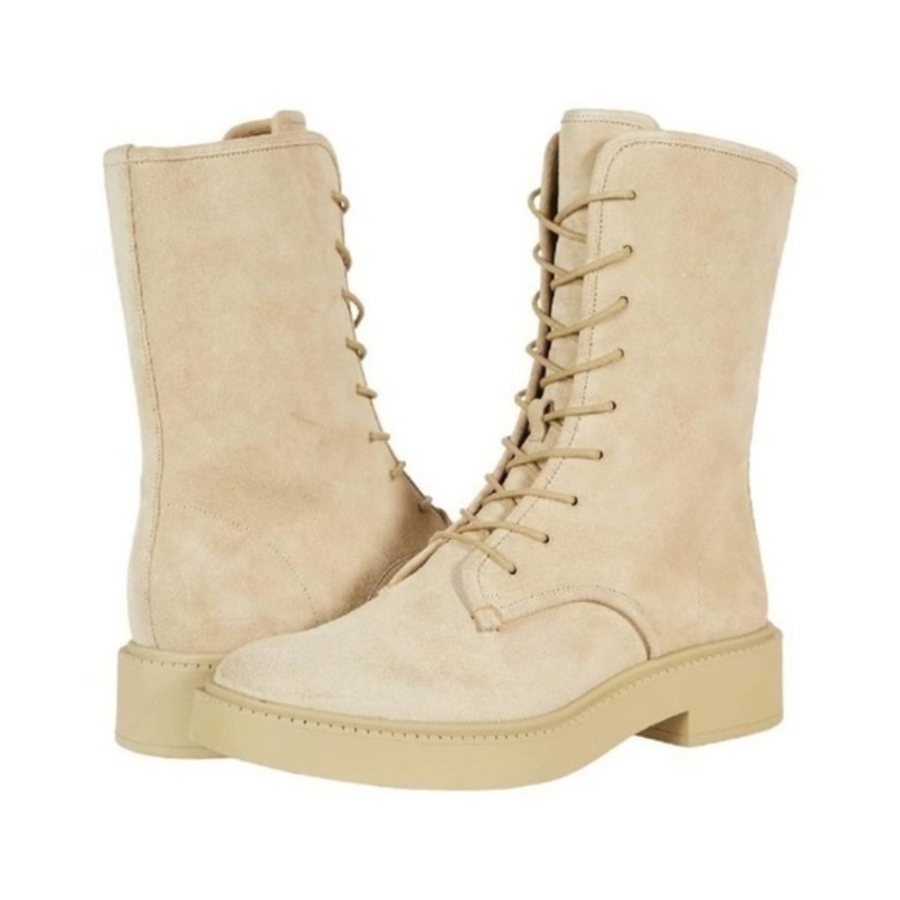 NWOT Vince Kady Women's Lace-Up Suede Ankle Boot Size 7.5 M (MSRP $450)